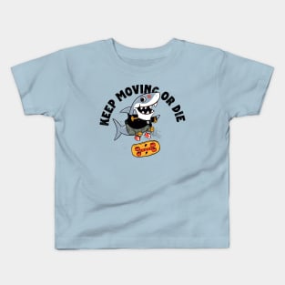 Shark Skate Kids T-Shirt